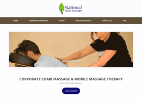 Nationalchairmassage.com thumbnail