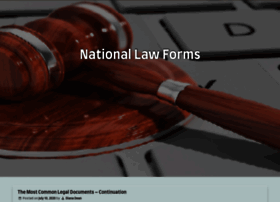 Nationallawforms.com thumbnail