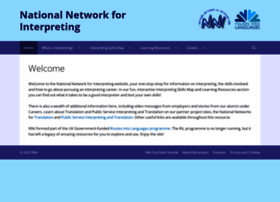 Nationalnetworkforinterpreting.ac.uk thumbnail