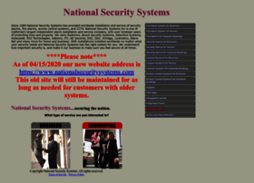 Nationalsecuritysystems.net thumbnail