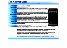 Nativeboinc.org thumbnail