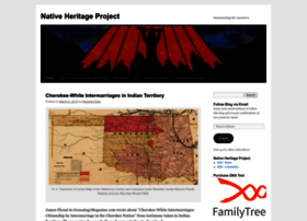 Nativeheritageproject.com thumbnail