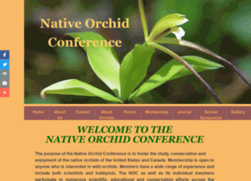 Nativeorchidconference.info thumbnail
