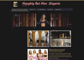 Naughtybutnice-lingerie.com thumbnail