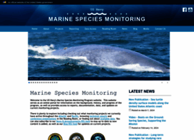 Navymarinespeciesmonitoring.us thumbnail