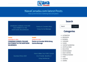 Naxacanada.com thumbnail
