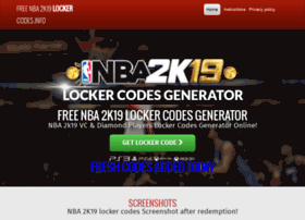 Nba2k16lockercodes Info At Wi Free Nba 2k19 Locker Codes Fresh New Codes Added Today