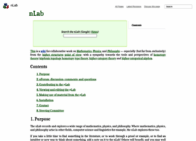 Ncatlab.org thumbnail