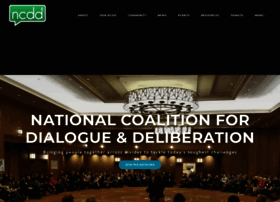 Ncdd.org thumbnail