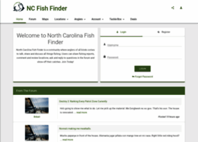 Ncfishfinder.com thumbnail