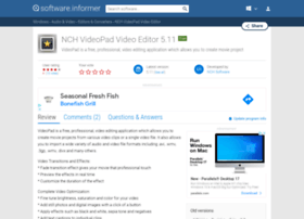 Nch-videopad-video-editor.software.informer.com thumbnail