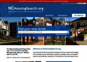 Nchousingsearch.org thumbnail
