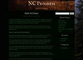 Ncprogress.org thumbnail