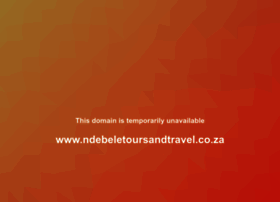 Ndebeletoursandtravel.co.za thumbnail