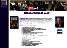 Negotiationbootcamp.com thumbnail