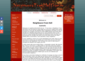 Neighboursfromhell.com.au thumbnail