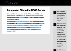 Neos-guide.org thumbnail