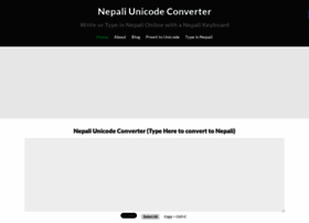 Nepali-unicode.com thumbnail