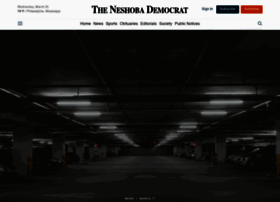Neshobademocrat.com thumbnail