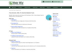 Network-tools.webwiz.net thumbnail
