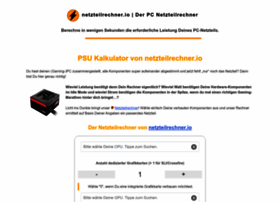 Netzteilrechner.io thumbnail
