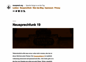 Neusprech.org thumbnail