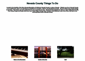 Nevadacountythingstodo.com thumbnail