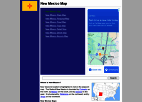New-mexico-map.org thumbnail