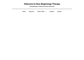 Newbeginningstherapy.org.uk thumbnail