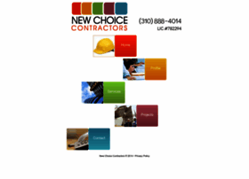 Newchoicecontractors.com thumbnail