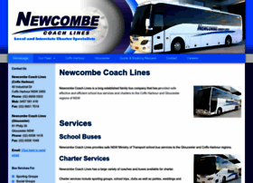 Newcombebus.com thumbnail
