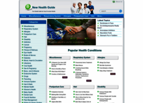 Newhealthguide.org thumbnail