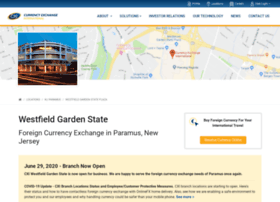 CXI Westfield Garden State Plaza – Currency Exchange in Paramus