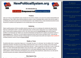 Newpoliticalsystem.org thumbnail