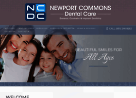 Newportcommonsdental.com thumbnail