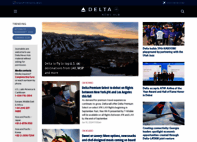 News.delta.com thumbnail