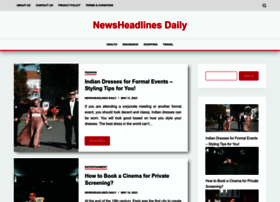 Newsheadlinesdaily.com thumbnail