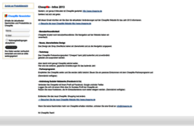 Newsletter.cheapme.de thumbnail Newsletter.cheapme.de thumbnail