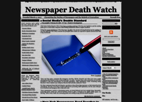 Newspaperdeathwatch.com thumbnail