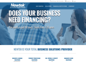 Newtekbusinessservices.com thumbnail