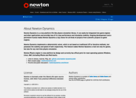 Newtondynamics.com thumbnail