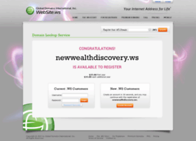 Newwealthdiscovery.ws thumbnail