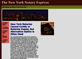 Newyorknotaryexpress.com thumbnail