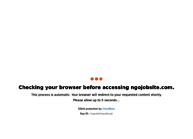 Ngojobsite.com thumbnail