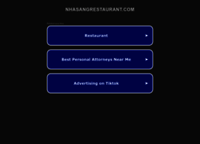 Nhasangrestaurant.com thumbnail