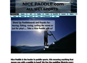 Nicepaddle.com thumbnail