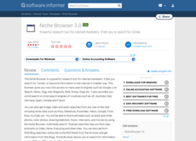 Niche-browser.software.informer.com thumbnail