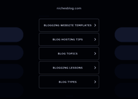 Nichesblog.com thumbnail