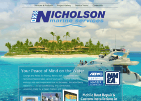 Nicholsonmarine.com thumbnail