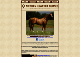 Nicholsquarterhorses.com thumbnail